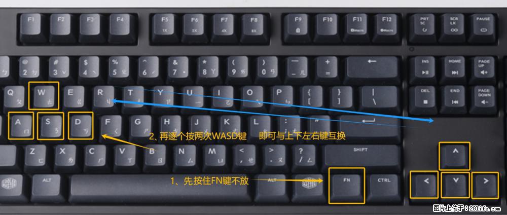 键盘，怎样把wasd键与上下左右方向键互换？ - 生活百科 - 洛阳生活社区 - 洛阳28生活网 luoyang.28life.net